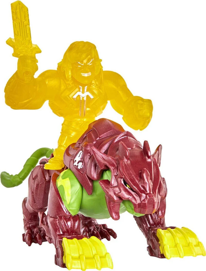 Masters of the Universe - MINIS Eternia - Coffret He-Man et Cringer (Battle Cat)