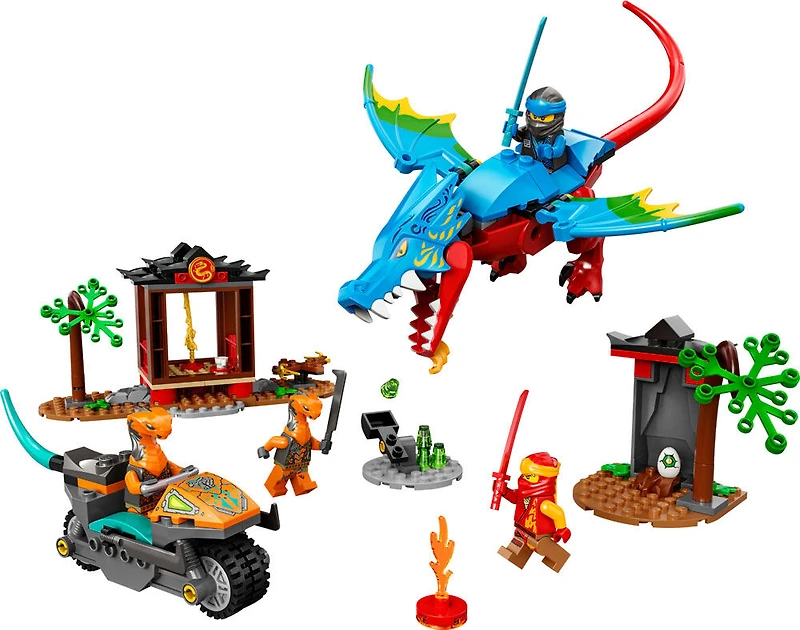 LEGO NINJAGO Le temple du dragon ninja71759 Ensemble de construction (161 pièces)