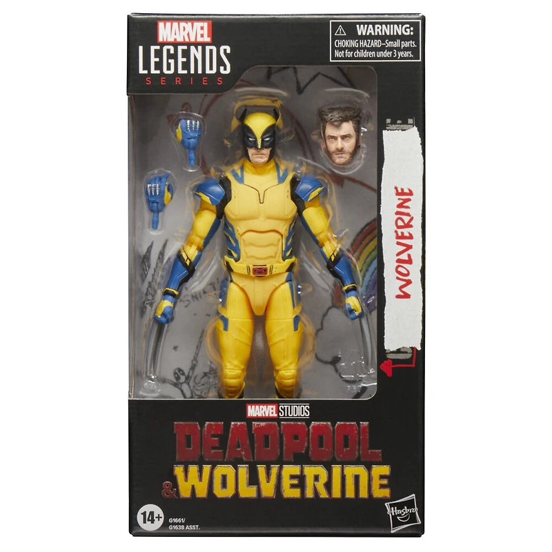 Marvel Legends Series Deadpool & Wolverine, figurine Wolverine, pièce de collection pour adultes
