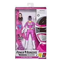 Power Rangers Lightning Collection, In Space Ranger rose, figurine articulée premium de 15 cm de collection