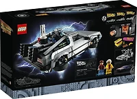 La machine à voyager dans le temps de Retour vers le futur LEGO 10300 - Ensemble de construction pour adultes (1 856 pièces)