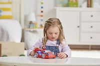 Marvel Spidey and His Amazing Friends, Arachno-bolide lumineux, jouet préscolaire avec sons, lumières et figurine Spidey