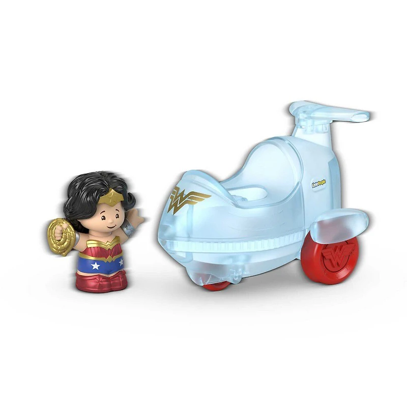 Fisher-Price Little People Wonder Woman and Invisible Jet