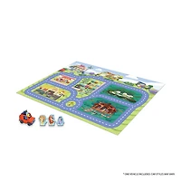 Bluey Imaginmat Around Town With 1 Vehicle & 3 Characters