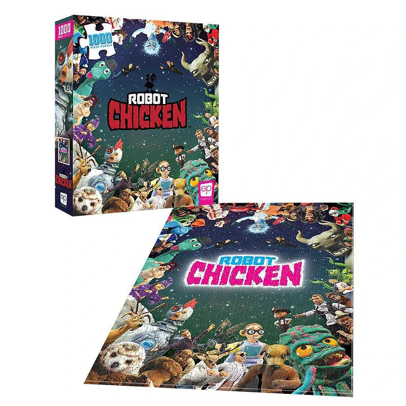 Robot Chicken "It Was Only a Dream" 1000 Piece Puzzle - English Edition