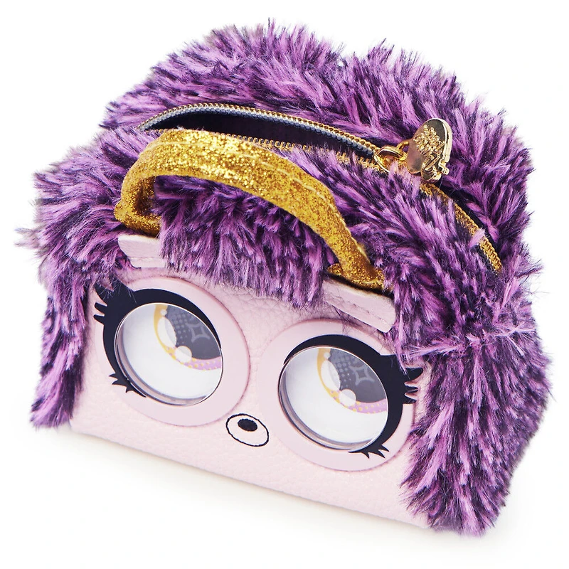 Micro Purse Pets, Hérisson Edgy Hedgy, Petit sac à main élégant qui lève les yeux au ciel