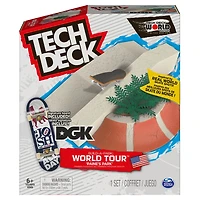Tech Deck, Build-A-Park World Tour, Paine's Park, Coffret rampe avec fingerboard Signature - Édition anglaise