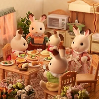 Calico Critters La Famille Lapin Chocolat