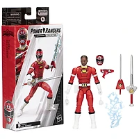 Power Rangers Lightning Collection, figurine Turbo Ranger Rouge premium de collection avec accessoires, 15 cm