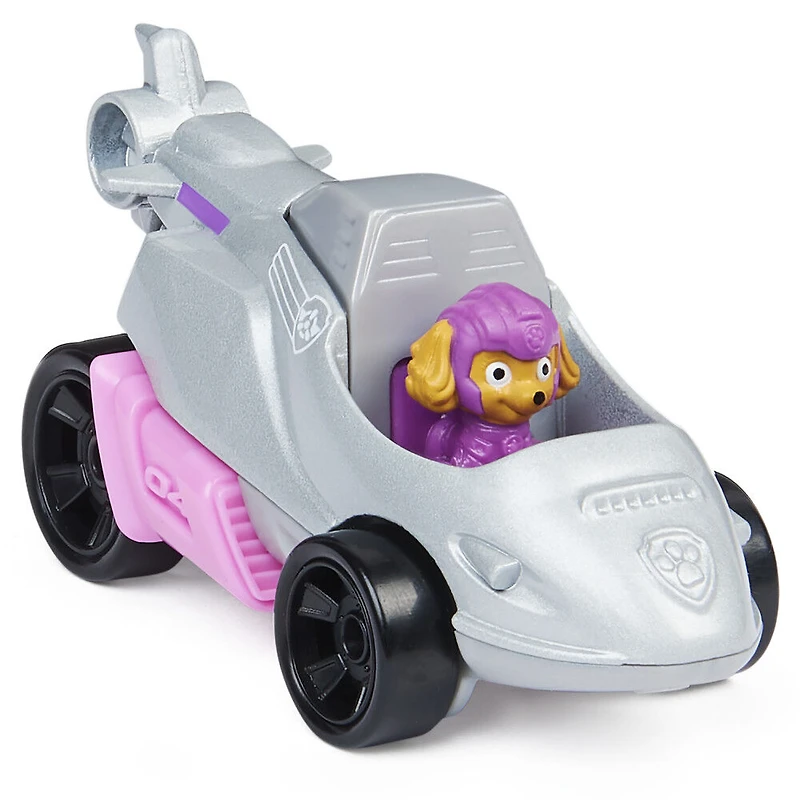 PAW Patrol, Véhicule Skye en métal moulé True Metal à collectionner, Série du film à l'échelle 1:55