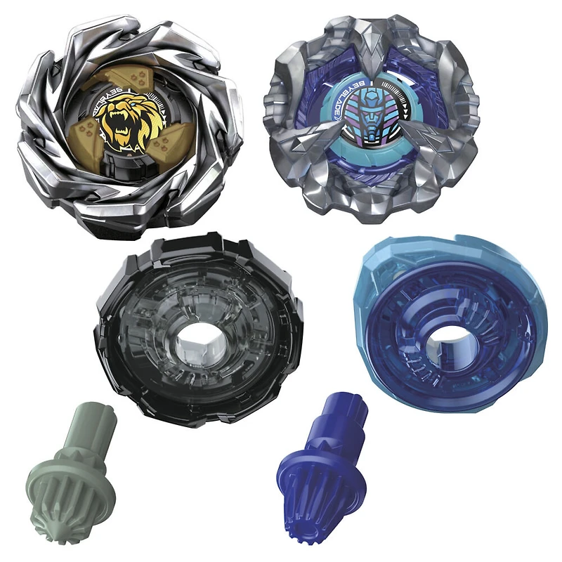 Beyblade X Cowl Sphinx 1-80GF & Crest Leon 7-60GN Dual Pack Set