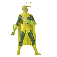 Marvel Legends Series, figurine de collection Loki de 15 cm MCU Disney+, 5 accessoires et 1 pièce Build-a-Figure