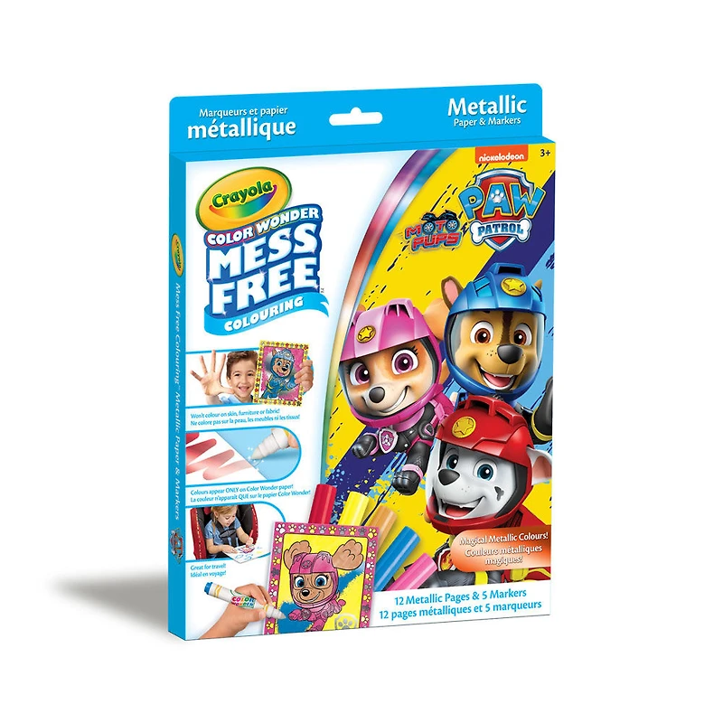Crayola - Color Wonder Kit, Paw Patrol