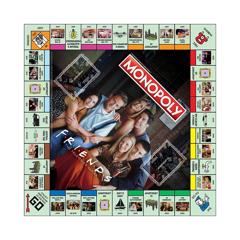 MONOPOLY: Friends - Édition anglaise
