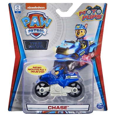 PAW Patrol, Véhicule Chase en métal moulé True Metal à collectionner