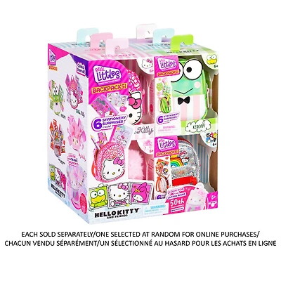 Real Littles Hello Kitty And Friends Sac à dos (un sélectionné au hasard pour les achats en ligne)
