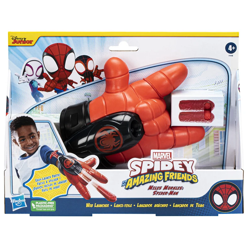 Marvel - Spidey et ses Amis Extraordinaires - Lance-toile de Miles Morales : Spider-Man