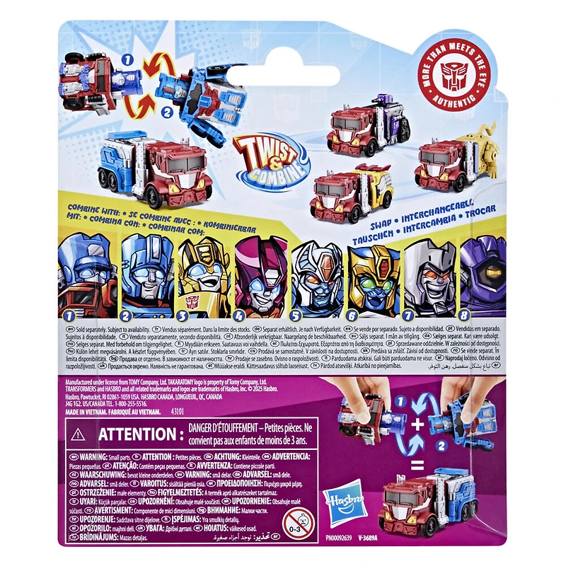 Transformers Swapticons Optimus Prime et Ultra Magnus, mini-figurines