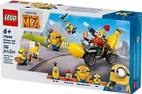 Jouet LEGO Détestable moi 4 Les Minions et la voiture-banane 75580