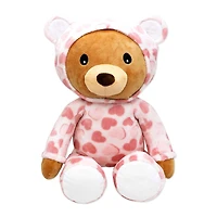 Jesse & Lulu Lounge Sleepover Bear: Pink Heart