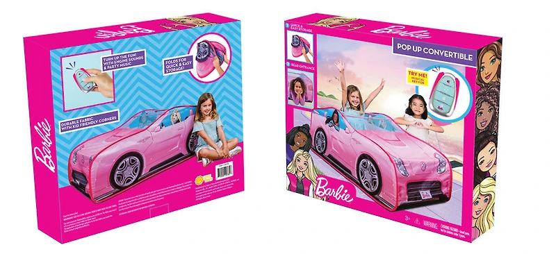 Barbie Convertible With Tent - Édition anglaise
