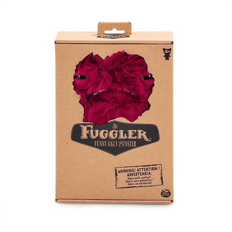 Peluche Fuggler Wide Eyed Weirdo - Fourrure rouge - Notre exclusivité