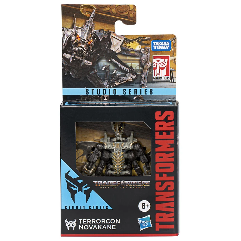 Transformers Generations Studio Series, figurine Terrorcon Novakane classe Origine, de 8,5 cm, Transformers: Rise of the Beasts