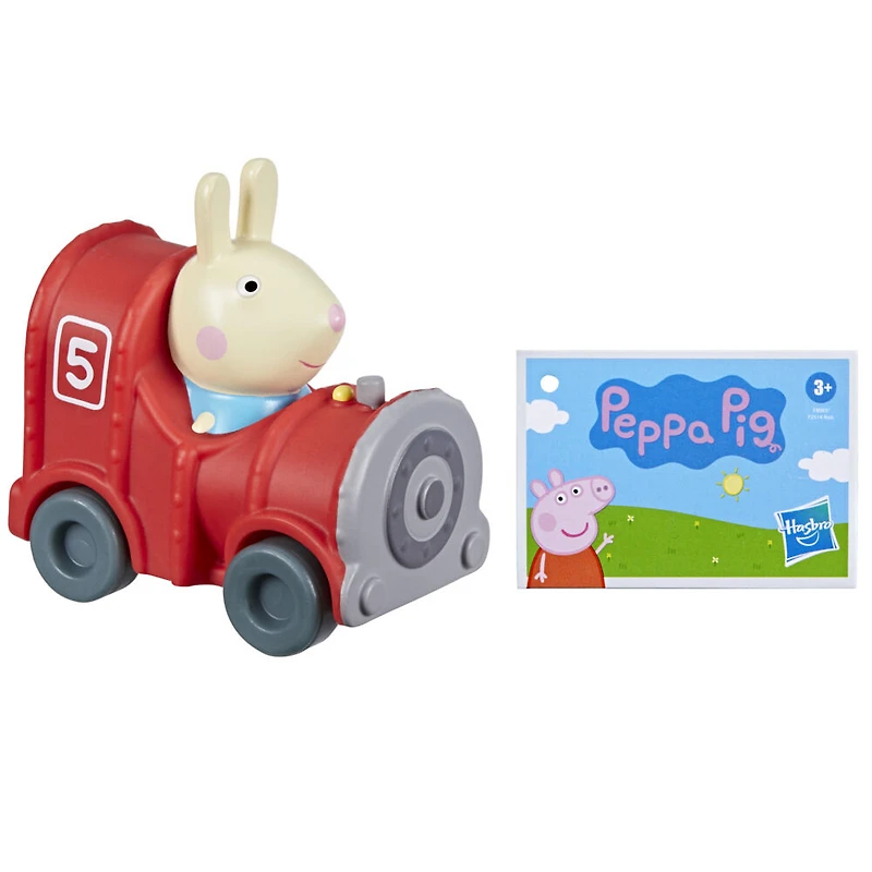 Peppa Pig Petits véhicules, Danny Dog en train, véhicule avec roues mobiles