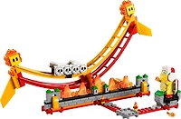 LEGO Super Mario Ensemble d'extension Le manège de la vague de lave 71416; Ensemble de jeu de construction (218 pièces)