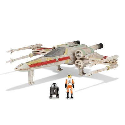 Assortiment de véhicules et de figurines Star Wars de 12,7 cm - X-Wing de Biggs Darklighter (Super rare)