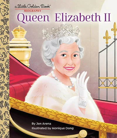 Queen Elizabeth II: A Little Golden Book Biography - Édition anglaise