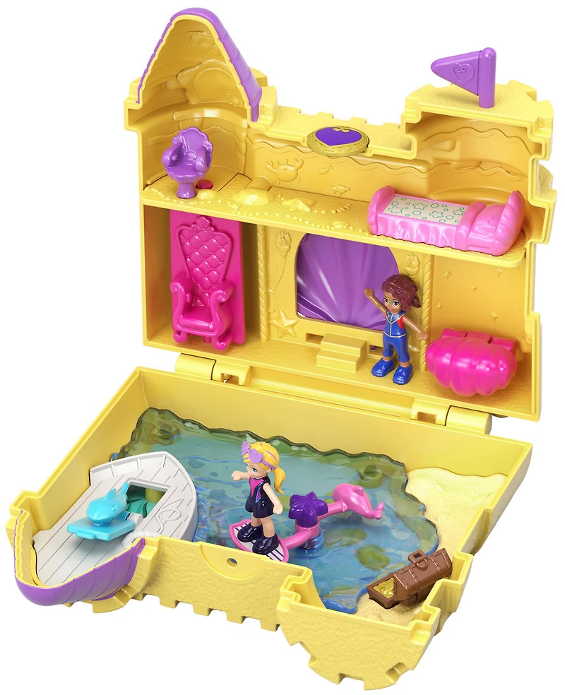 Polly Pocket - Pocket World - Micro-Polly et Micro-Shani - Coffret Sous-marin.