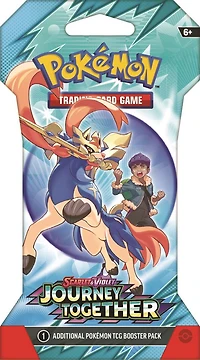 Booster et protège-cartes Écarlate et Violet " Aventures Ensemble " Pokémon - Édition anglaise