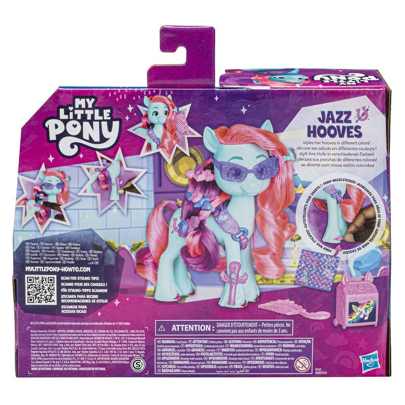 My Little Pony : Marquons les esprits, Fête et beauté, inclut poney et 17 accessoires de beauté - Notre exclusivité