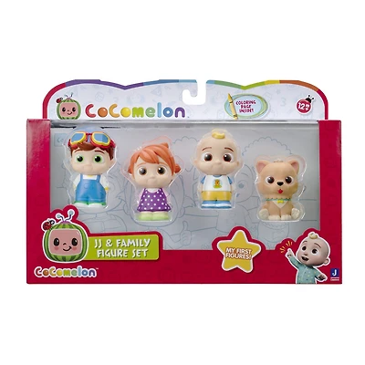 CoComelon - paquet de 4 figurines - ensemble familial