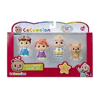 CoComelon - paquet de 4 figurines - ensemble familial
