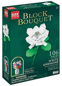 Bouquet De Blocs De Blanches Anémones