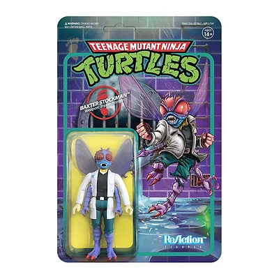 Teenage Mutant Ninja Turtles ReAction Figure Vague 2 - Baxter Stockman