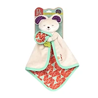 B. toys, B. Snugglies - Fluffy Bunz, Bunny Security Blanket