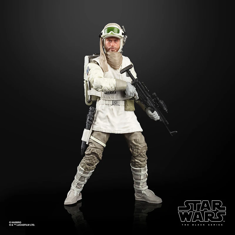 Star Wars The Black Series, figurines articulées Rebel Trooper (Hoth)