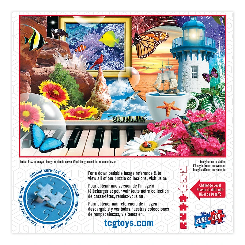 Casse-têtes SureLox - Collection Choix des amateurs de casse-têtes - Imagination en mouvement - 500 pièces