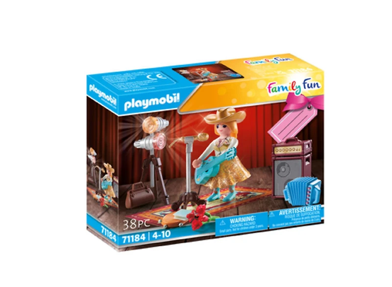 Playmobil - Set cadeau Chanteuse de country