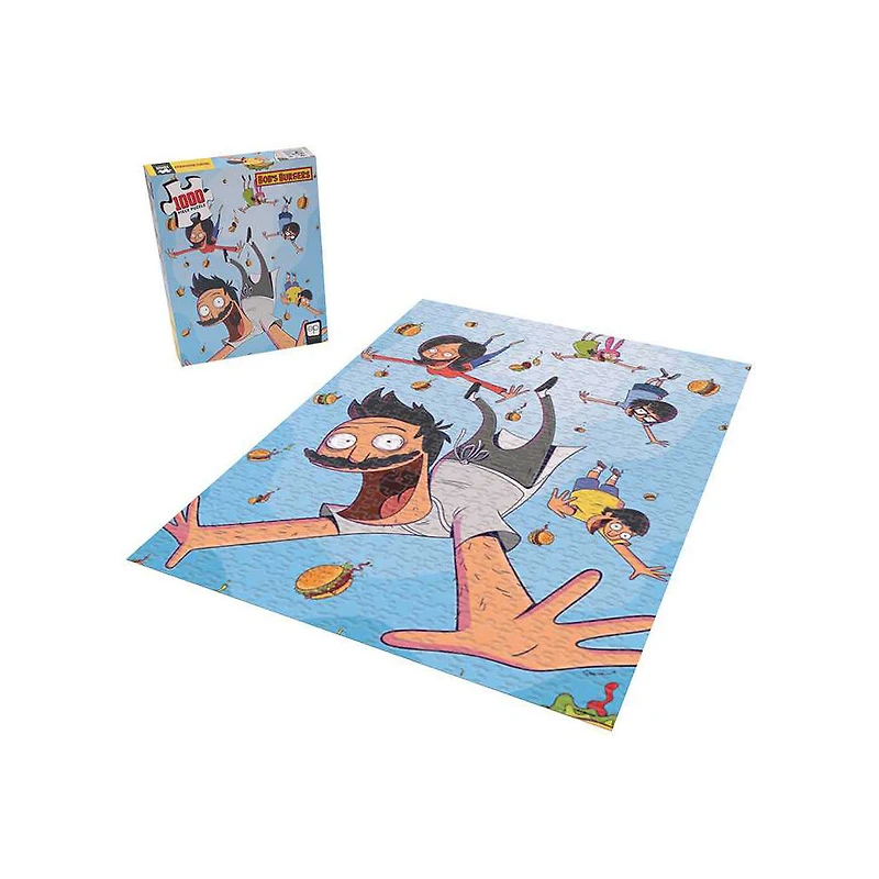 USAopoly Bob's Burgers "It's Raining Belchers" 1000 Piece Puzzle - English Edition
