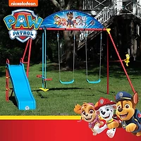Ensemble de balançoires Paw Patrol de Swurfer avec glissade