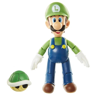 World of Nintendo 4" Figures Luigi