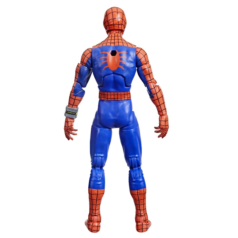 Marvel Legends Series Spider-Man, figurine Spider-Man japonais 60e anniversaire de 15 cm, 6 accessoires