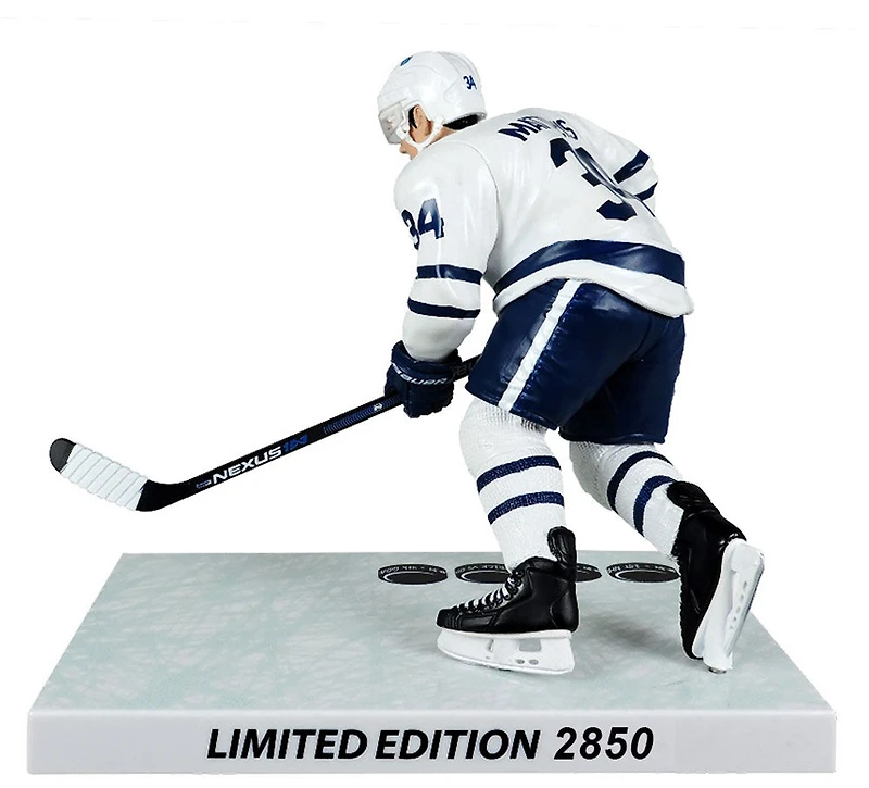 Auston Matthews Maple Leafs Toronto Figurine 6' LNH - Édition limitée 4 buts
