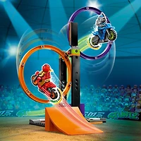 LEGO City Spinning Stunt Challenge 60360 Building Toy Set (117 Pieces)