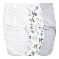 Aden + Anais Essentials 3-Pack Easy Swaddle Wrap Toile - M