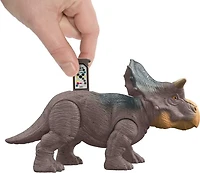 Figurines articulées de dinosaures Meute féroce ​Nasutoceratops Jurassic World avec articulations